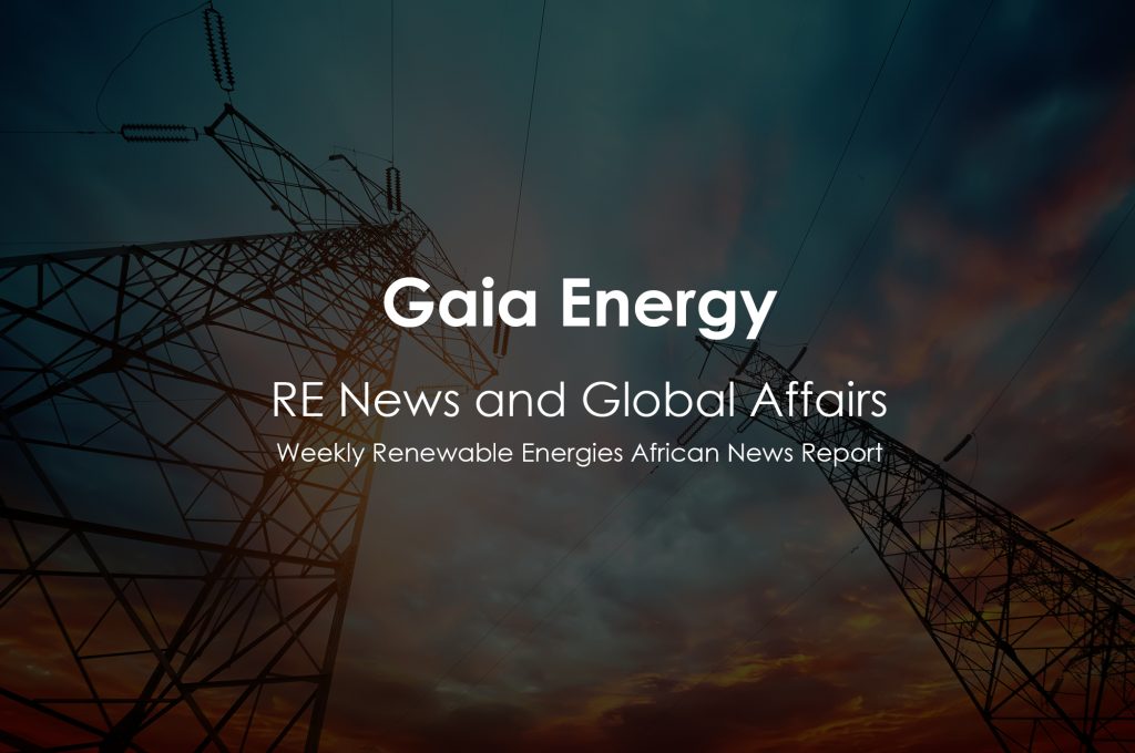 Weekly Renewable Energies African News Report Oct12, 2018