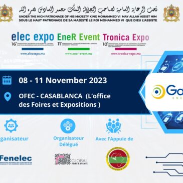 Gaia Energy Holding participe à la 16ème édition du Salon Elec Expo